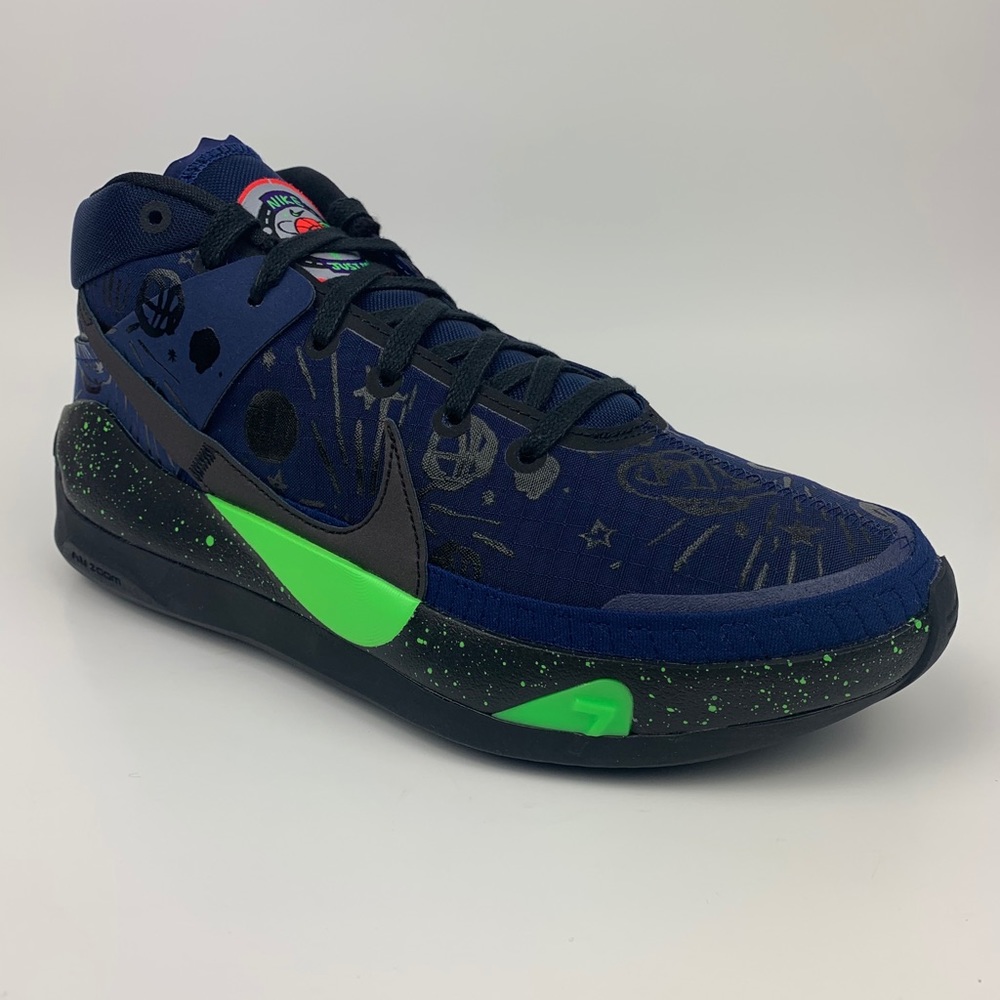 KD13 EP Blue Void/Black-Green Strike